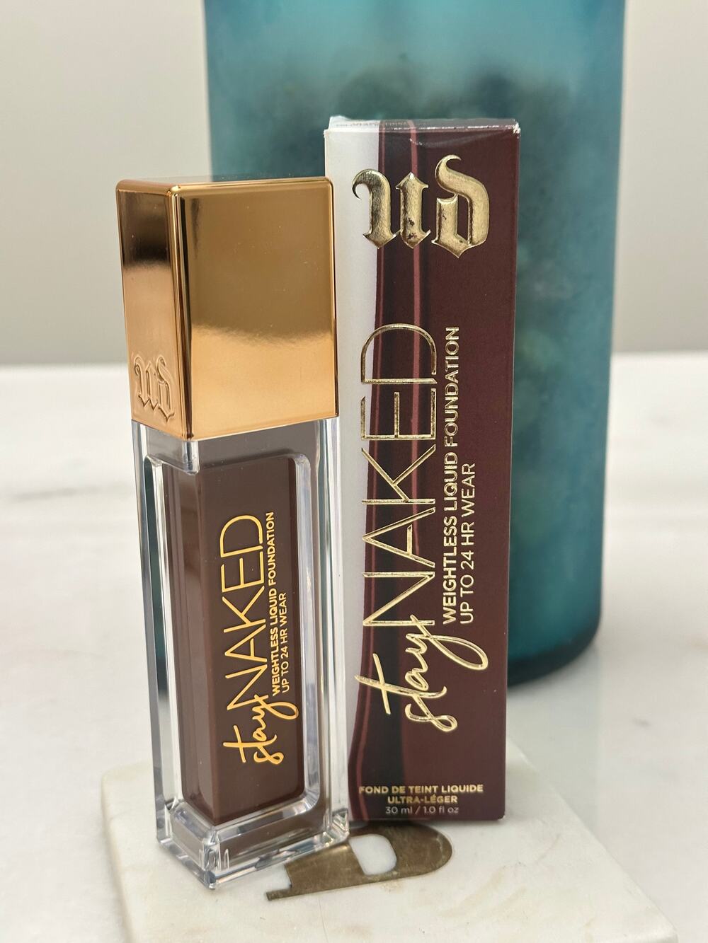 Urban Decay Stay Naked Foundation 90WR Deep Warm Red Matte 1oz New Discontinued